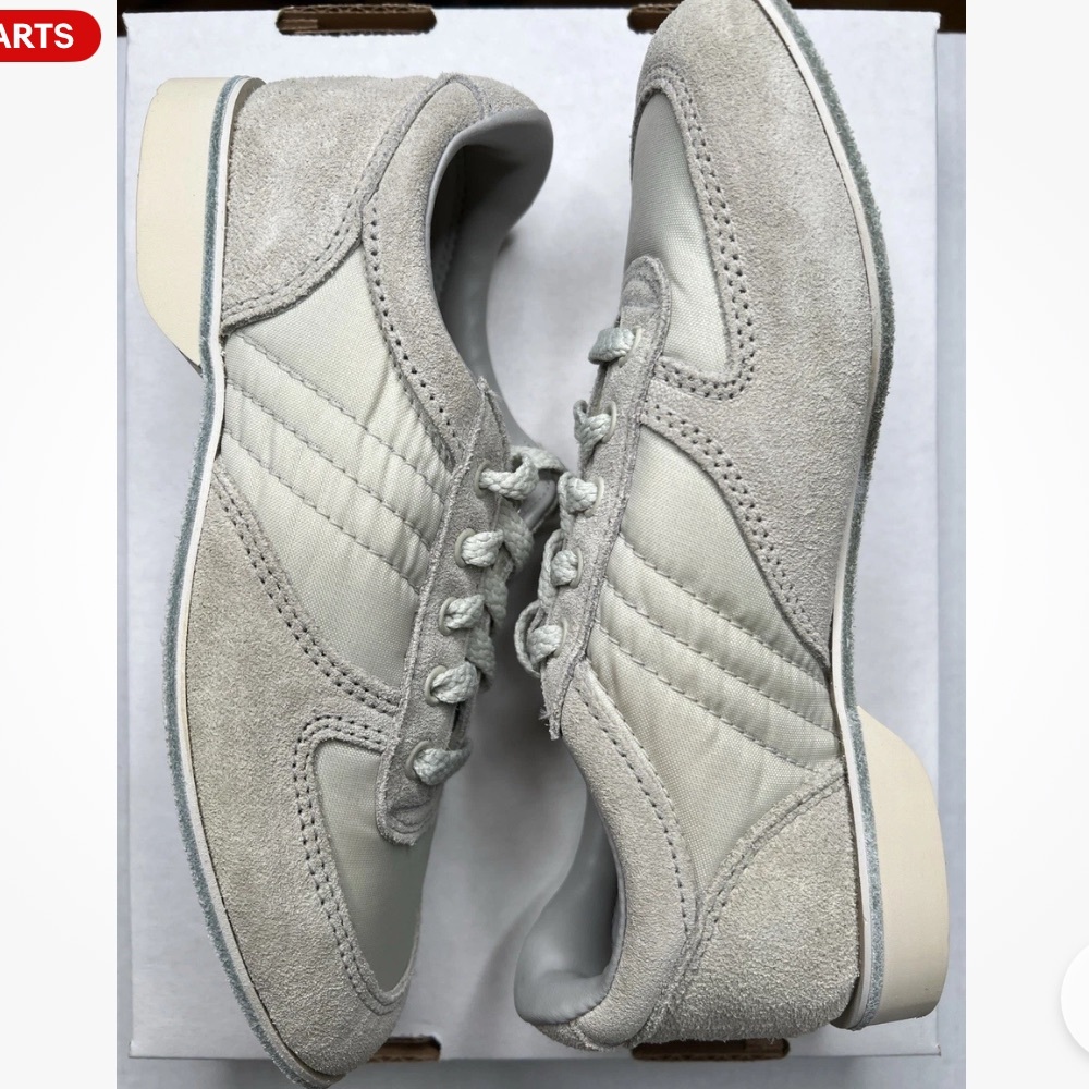 Gray bowling shoes